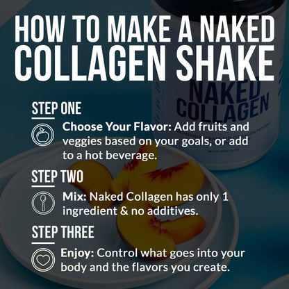 Vanilla Collagen Peptides with Hyaluronic Acid - Vanilla Advanced Collagen Peptides with a Simple, Versatile Collagen Formula
