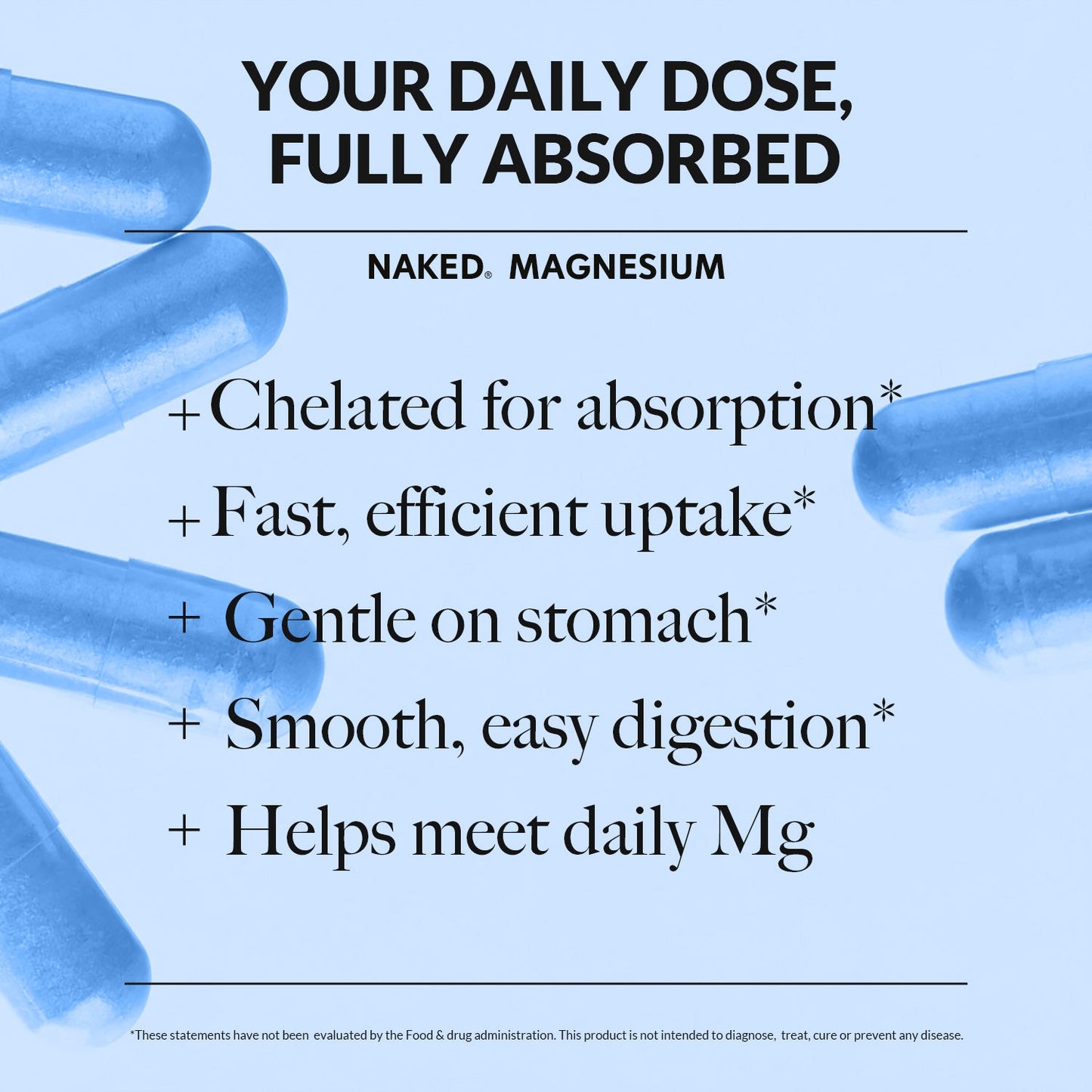 Daily Magnesium Supplement - Magnesium with a Convenient Daily - Use Format