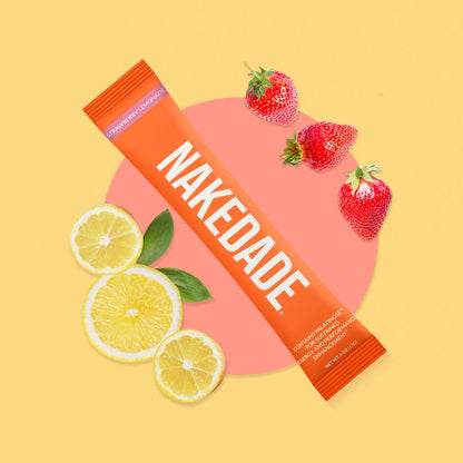 Electrolytes Powder Packets - Strawberry Lemonade - Strawberry Lemonade with an Easy - Mix Electrolyte Formula