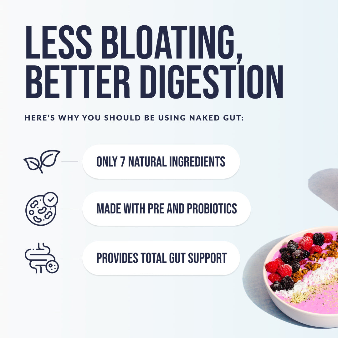 Prebiotic, Probiotic and Fiber Supplement with a Convenient, Easy - Use Formula