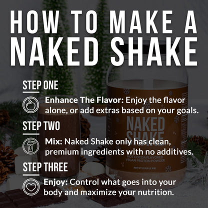 Hot Cocoa Protein Shake - Hot Cocoa with Protein in an Easy - to - Mix Format