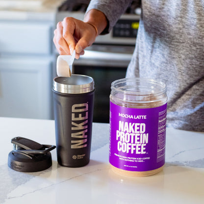 Mocha Latte Protein Iced Coffee - Mocha Latte with Coffee Flavor in an Easy - Mix Formula