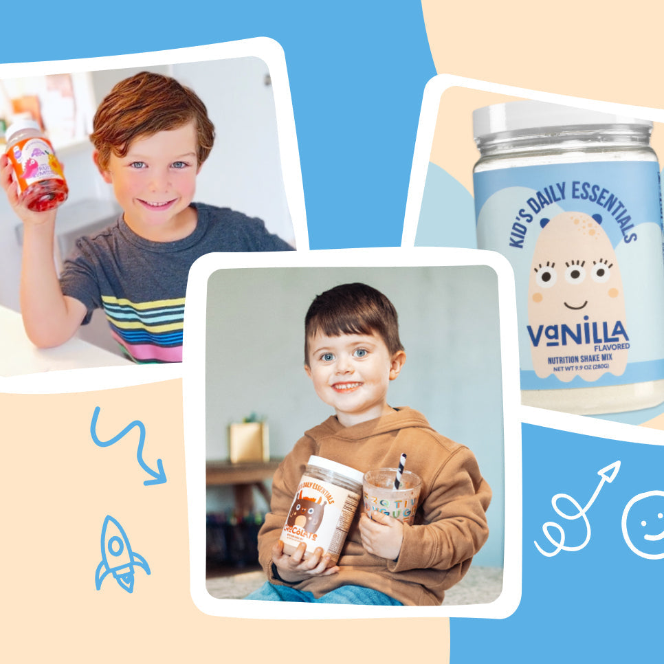 Kids Nutrition Shake - Vanilla Formula with an Easy, Family - Friendly Format