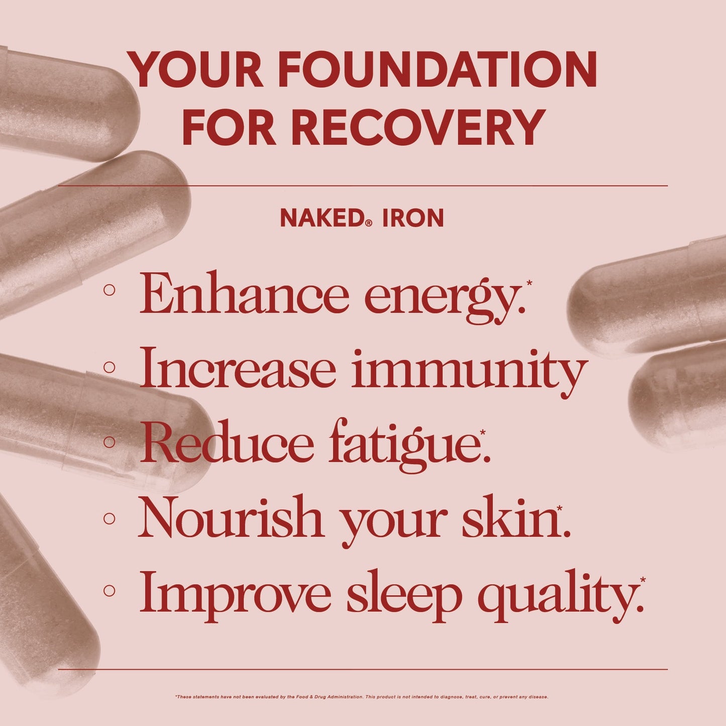 Daily Iron Supplement - Iron with a Convenient Daily - Use Format