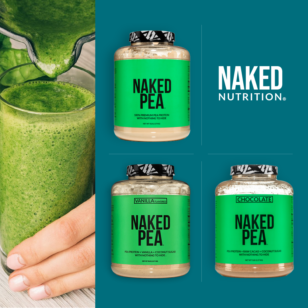 Vanilla Pea Protein Powder - Vanilla - Standard Size with a Simple, Easy - Mix Protein Formula