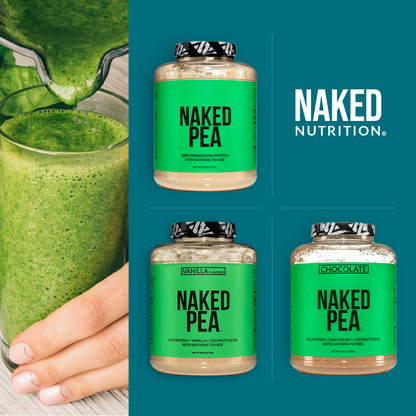 Vanilla Pea Protein Powder - Vanilla - Standard Size with a Simple, Easy - Mix Protein Formula