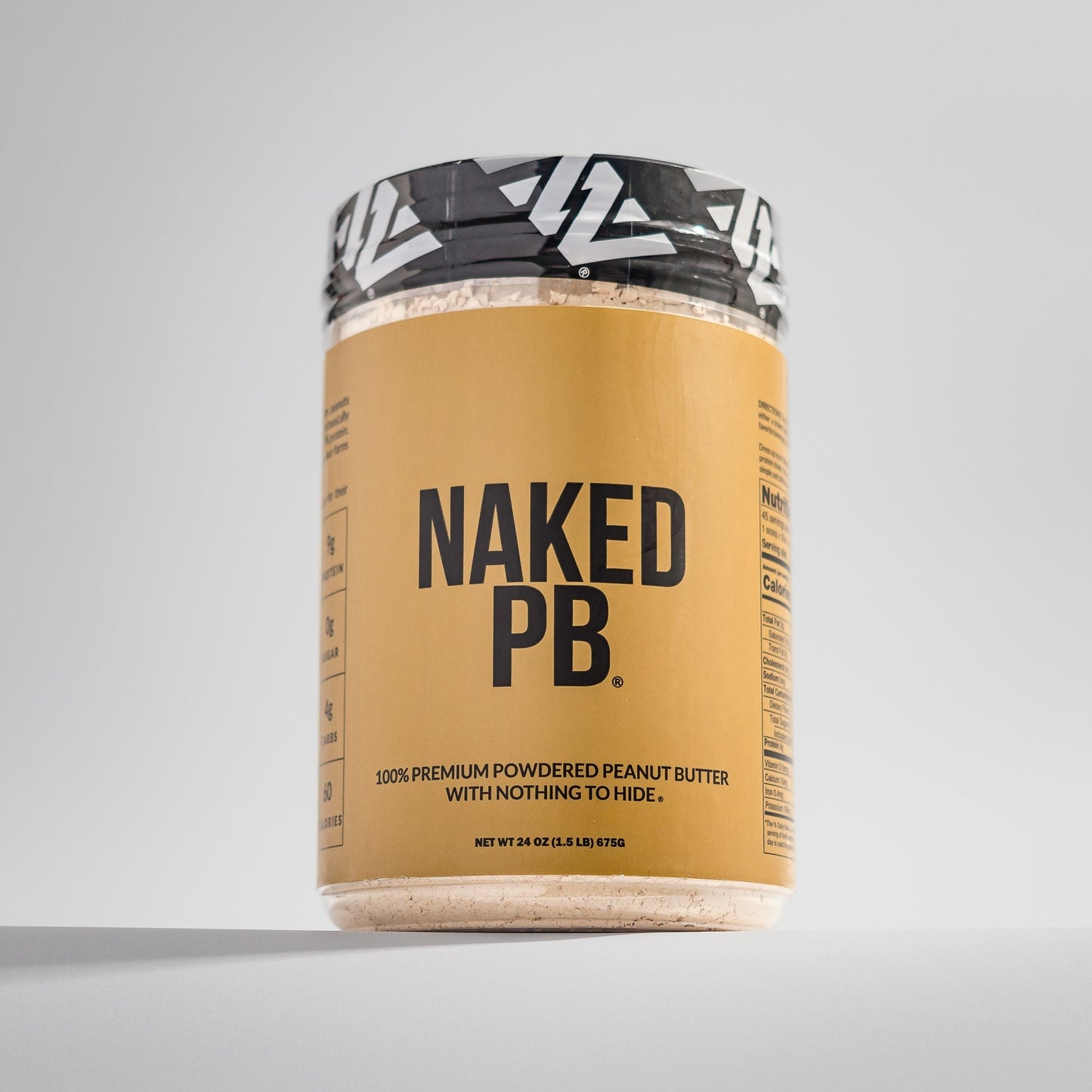 Powdered Peanut Butter - PB - 1.5 LB with a Simple, Easy - Mix Protein Formula