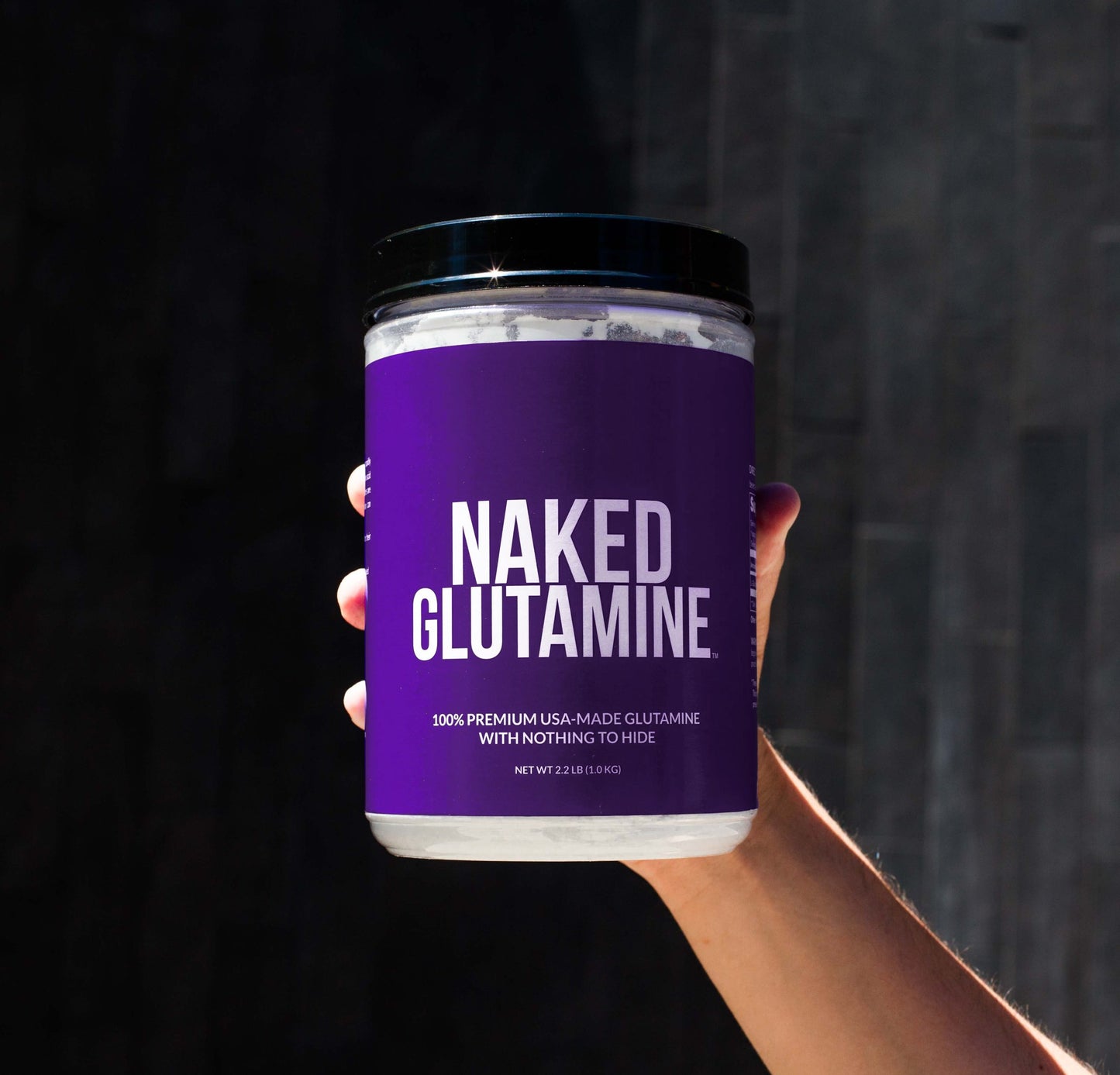 Glutamine Powder - 2.2LB with a Convenient Training - Day Formula