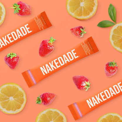 Electrolytes Powder Packets - Strawberry Lemonade - Strawberry Lemonade with an Easy - Mix Electrolyte Formula