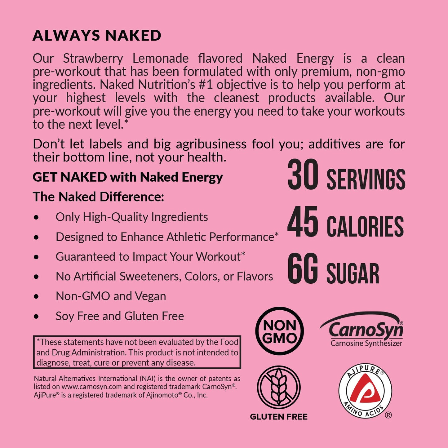Strawberry Lemonade Pre Workout Supplement - Strawberry Lemonade with a Convenient Training - Day Formula