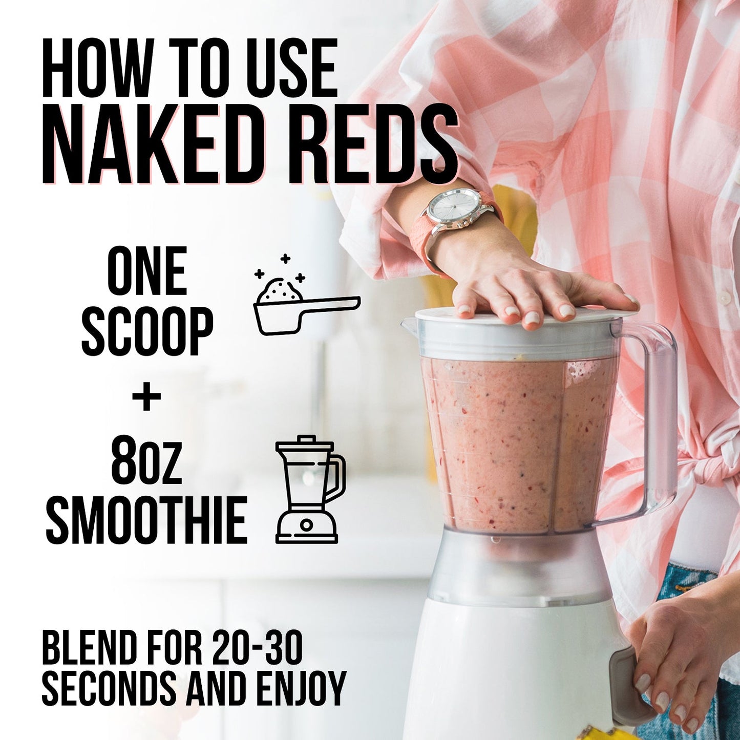 Red Fruit and Vegetable Blend Powder with a Convenient, Easy - Use Formula