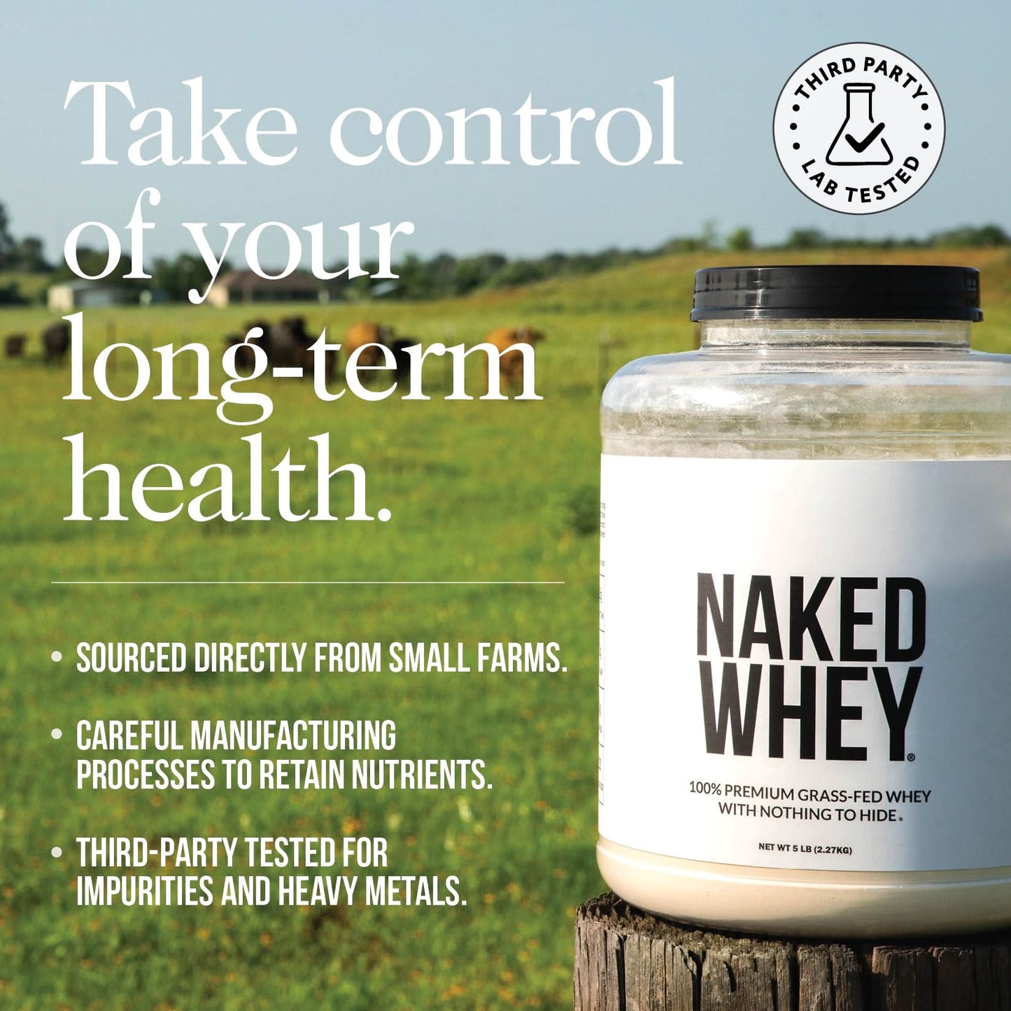Chocolate Whey Protein Powder - Chocolate - Value Size with a Simple, Easy - Mix Protein Formula