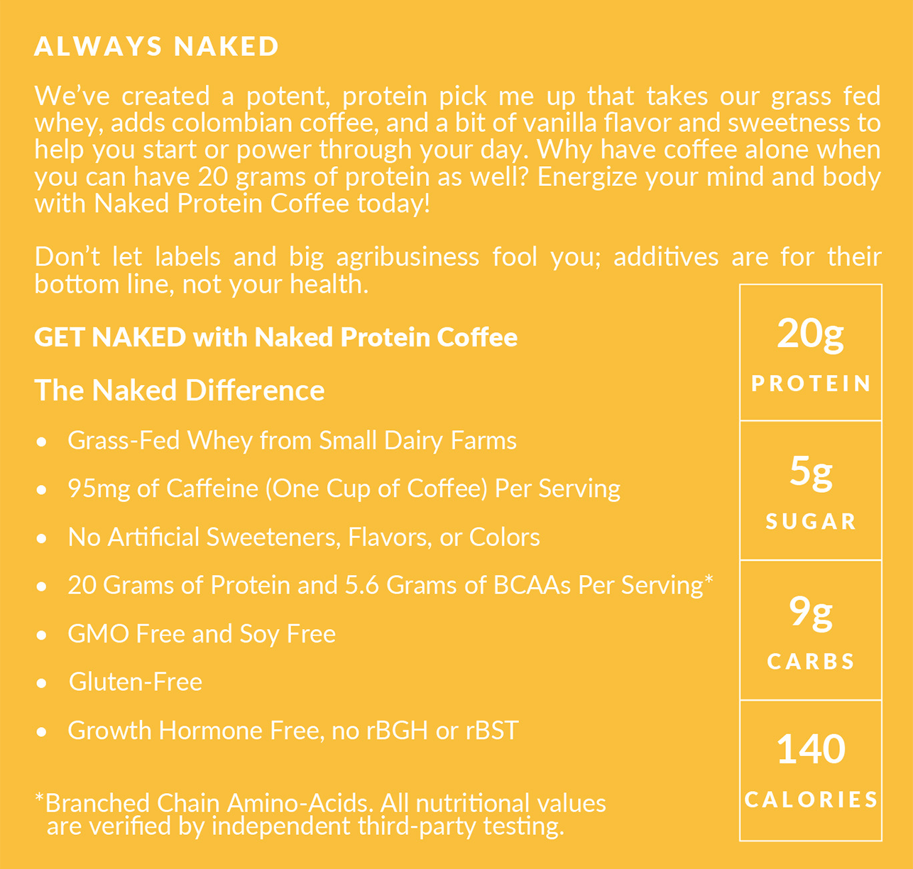 Vanilla Latte Protein Iced Coffee - Vanilla Latte with Coffee Flavor in an Easy - Mix Formula