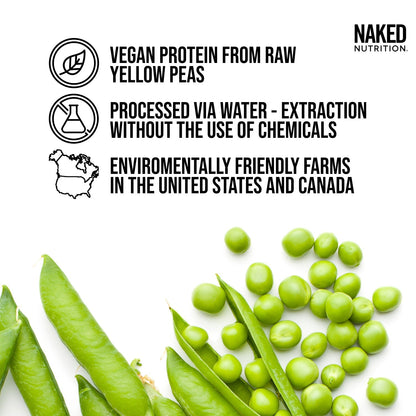 Chocolate Pea Protein Powder - Chocolate - Compact Size with a Simple, Easy - Mix Protein Formula
