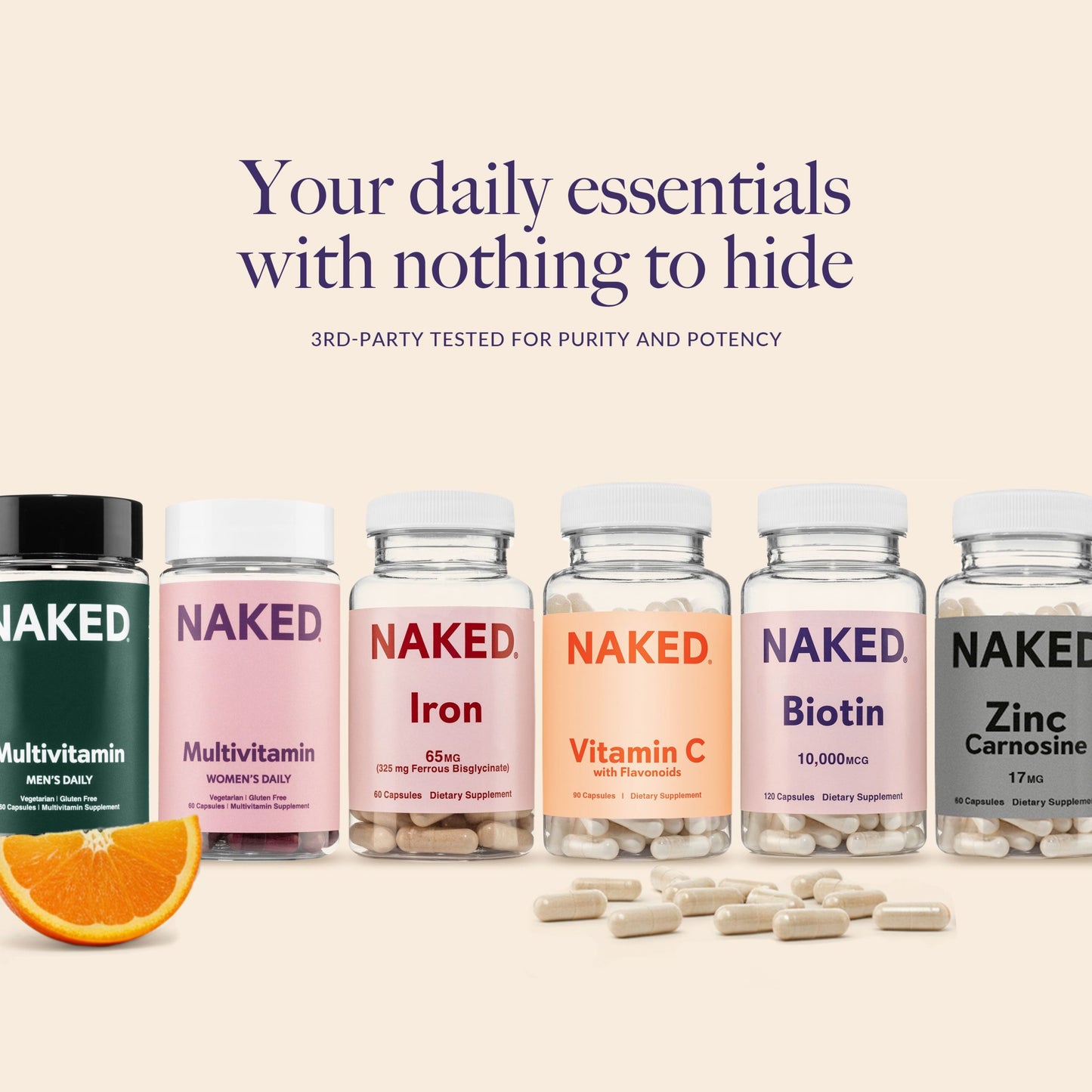 Daily Vitamin E Supplement - Vitamin E with a Convenient Daily - Use Format