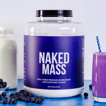 Vanilla Mass Gainer Protein Supplement - Vanilla 12LB for Easy Protein and Calorie Mixing