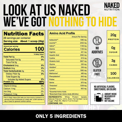 Lemonade Whey Protein Isolate - Lemonade with a Convenient, Easy - Use Formula